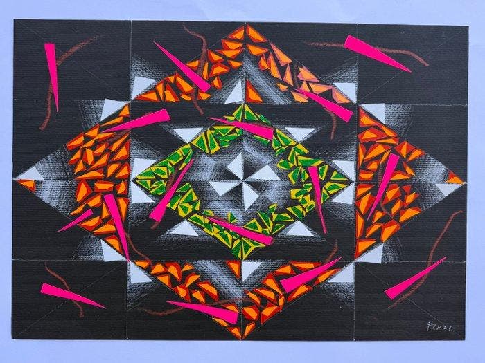 Ennio Finzi (1931) - Senza titolo, Antiquités & Art, Art | Objets design