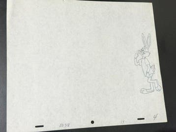 Warner Bros. - Originele animatietekening van Bugs Bunny -