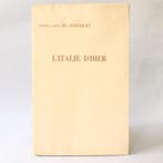 Jules et Edmond de Goncourt - LItalie dhier. Notes de, Antiquités & Art