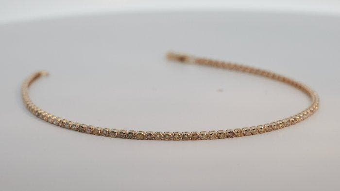 Zonder minimumprijs - Armband - 14 karaat Geel goud -, Handtassen en Accessoires, Armbanden