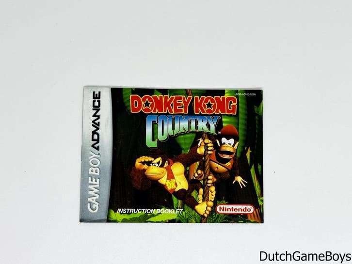 Gameboy Advance / GBA - Donkey Kong Country - USA - Manual (, Consoles de jeu & Jeux vidéo, Jeux | Autre, Envoi