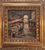 Italiaanse school (XX) - Scena di mercato