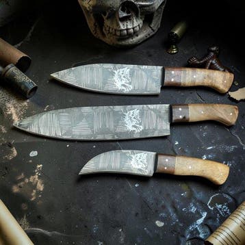 Keukenmes - Utility knife - Ambachtelijk vervaardigde