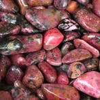 Rhodoniet - Getrommelde stenen - Lot- 1 kg
