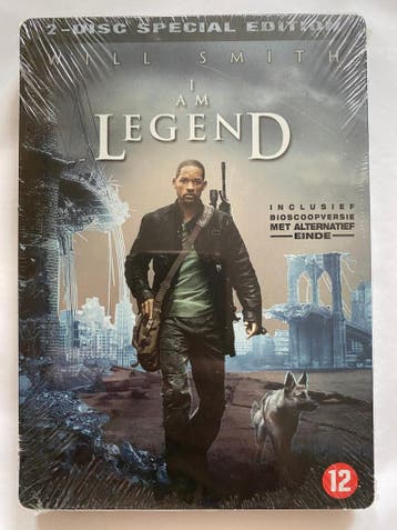 I AM LEGEND (STEELBOOK) (IN SEAL) (DVD)
