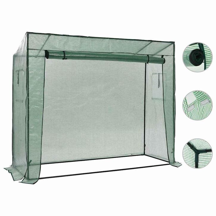 vidaXL Inloopkas 200x80x173 cm, Jardin & Terrasse, Serres, Envoi
