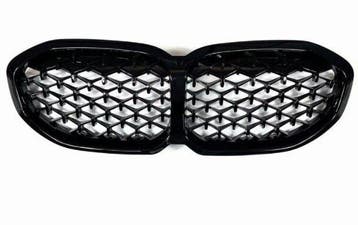 Grillen Nieren Diamond  Glanzend Zwart BMW F40 B2605, Auto-onderdelen, Nieuw, Voor, BMW