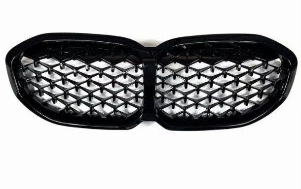 Grillen Nieren Diamond  Glanzend Zwart BMW F40 B2605, Auto-onderdelen, Carrosserie, Nieuw, BMW, Voor, Links, Rechts