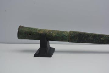 IJzertijd Monumental Bronze Spear Butt - 45 cm (Zonder