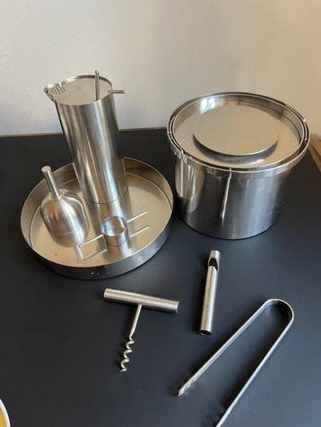 Stelton - Arne Jacobsen - Bar (8) - Staal - Cylinda Line
