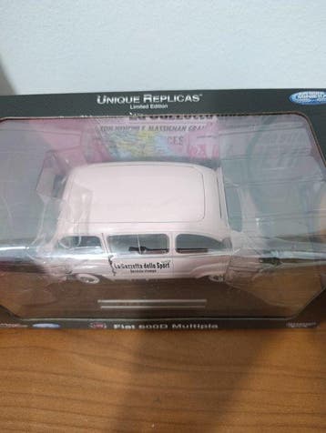 La Mini Miniera 1:18 - Voiture miniature - Fiat - 600D, Nieuw
