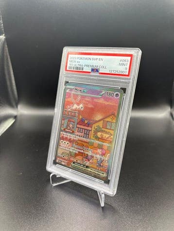 Pokémon - 1 Graded card - Mew ex #053 151 Illustration