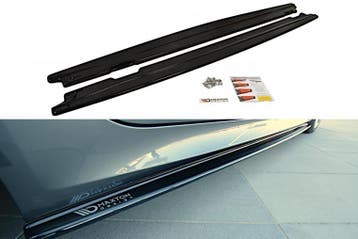 Maxton Sideskirts Extension BMW 5 Serie E60 E61 + LCI B3135, Nieuw, Links, BMW, Spatbord