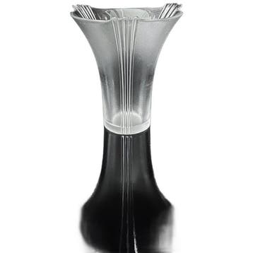 Dodo Vintage Vintage Bleikristall Vase Aus Italien, Art Deco, Verzenden