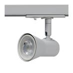 1-Fase Railspot - Pando - Wit - Met GU10 Fitting, Verzenden