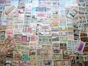 Liechtenstein, Oostenrijk. - 200+ different Notgeld