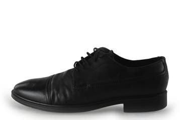 Geox Veterschoenen in maat 43 Zwart, Kleding | Heren, Schoenen, Verzenden, Zwart, Zo goed als nieuw, Geox