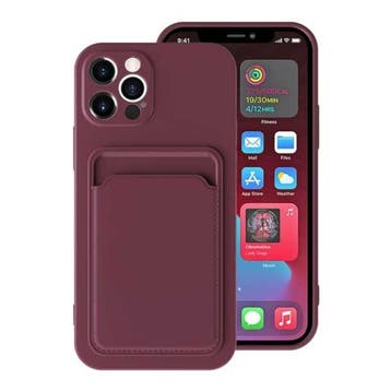 iPhone SE (2020) Kaarthouder Hoesje - Wallet Card Slot Cover, Verzenden, Nieuw