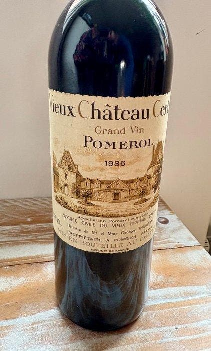 1986 Vieux Château Certan - Pomerol - 1 Fles (0,75 liter), Verzamelen, Wijnen