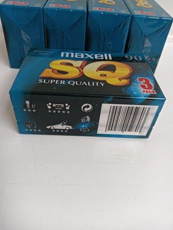 geen - Maxell SQ 90 3 Pack - Cassette audio - 1980