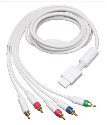 Component Kabel Wii & Wii U (Third Party) (Wii Accessoires), Ophalen of Verzenden, Zo goed als nieuw