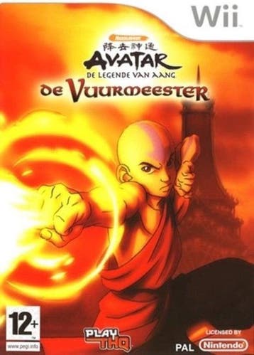 Avatar de Legende van Aang de Vuurmeester (Wii Games), Games en Spelcomputers, Ophalen of Verzenden, Zo goed als nieuw