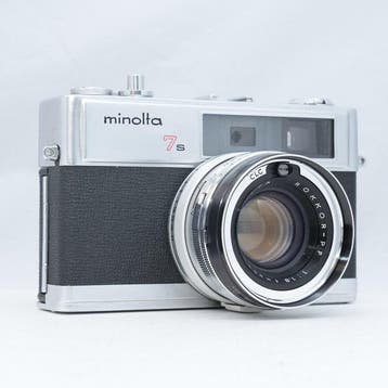 Minolta HI-MATIC 7s ROKKOR-PF 45mm F1.8 Analoge camera