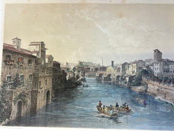 Italië - Rome/ Tevere; Félix Benoist (Saumur, 1818 – Nantes,, Boeken, Nieuw