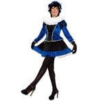 Pietenpak Jurk Met Petticoat Blauw, Verzenden