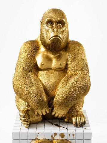 Daluxe Art - 1999 • XXL CC Gorilla Display – 80 cm