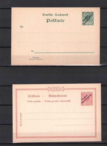 Duits Zuid-West-Afrika 1897/1914 - DSWA Duitse kolonie goede, Gestempeld