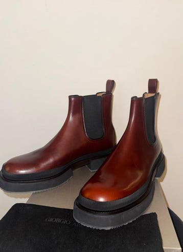 Giorgio Armani - Chelsea boots - Maat: EU 44 - Nieuw in doos, Nieuw