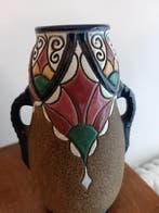 Vase (2) - Céramique - Paire de vases Amphora, Antiek en Kunst