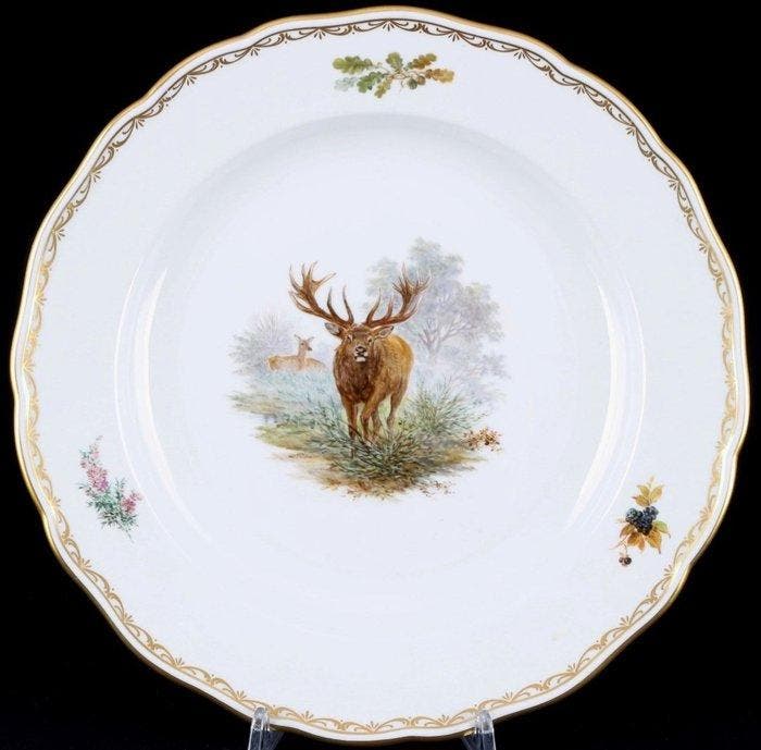 Meissen - Bord - Porselein, Antiek en Kunst, Antiek | Meubels | Tafels