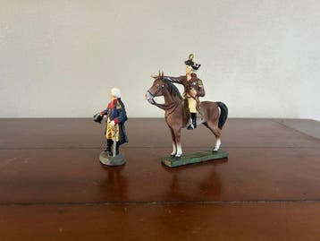 Elastolin - Speelgoed figuur Deux rares George Washington à, Nieuw
