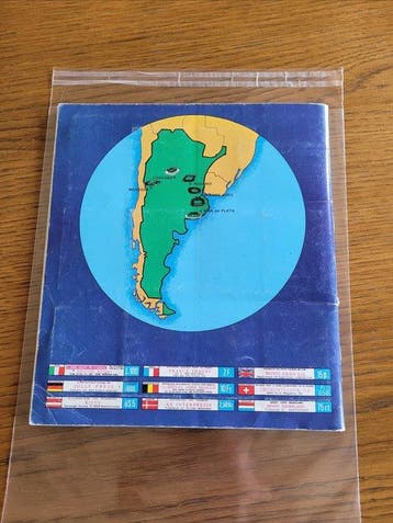 1978 Panini Argentina 78 World Cup - 1 Compleet album -