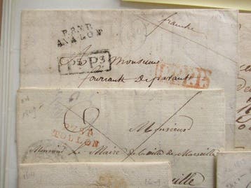 Frankrijk - Postzegels en brieven, prachtige collectie, Gestempeld