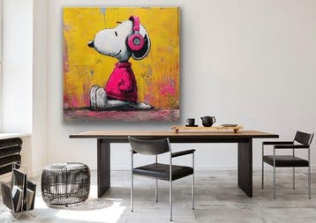 ERIC BRUMETTE - DJ SNOOPY SAVED MY LIFE 23 - Toile L