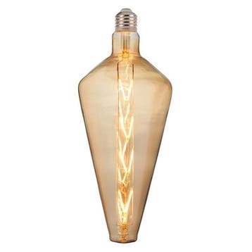 LED Lamp Smart LED Aigi Rixona Bulb G95 6W RGB Wifi Amber, Verzenden