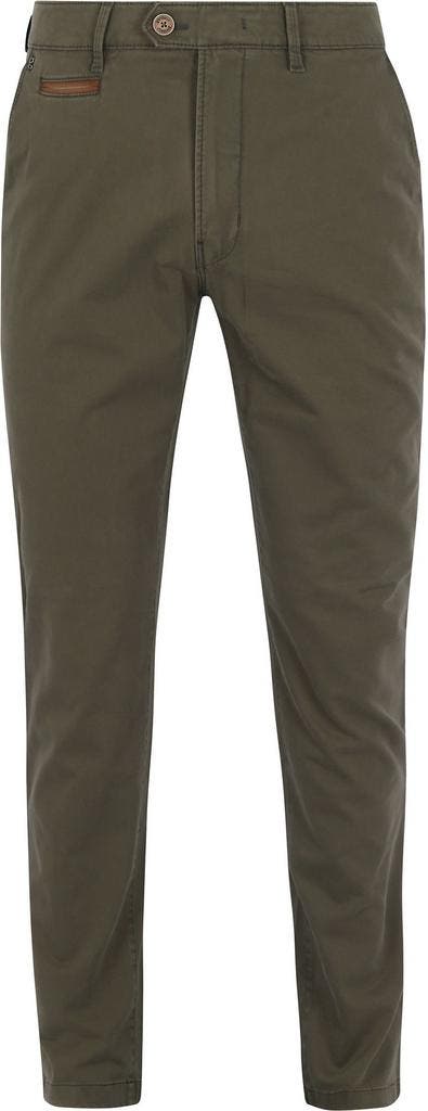 Gardeur Chino Benny 3 Olijfgroen maat 25 Heren, Vêtements | Hommes, Pantalons, Envoi