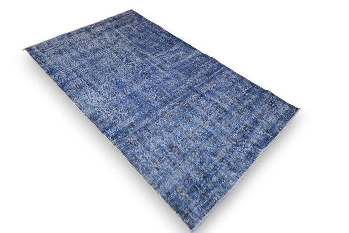 Blauwe vintage - Vloerkleed - 200 cm - 120 cm - zonder, Antiek en Kunst, Kunst | Designobjecten