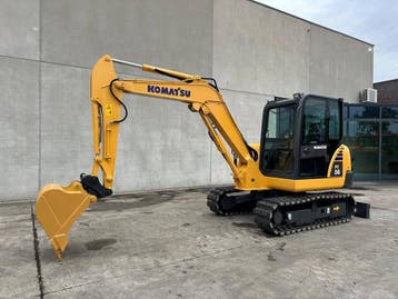 Veiling: Midigraafmachine Komatsu PC56-7 Diesel 2016, Ophalen