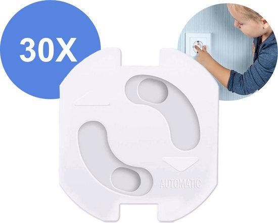 2dekans | 30x - Stopcontact Beveiliging - 30 Stuks -, Doe-het-zelf en Bouw, Elektriciteit en Kabels, Ophalen of Verzenden