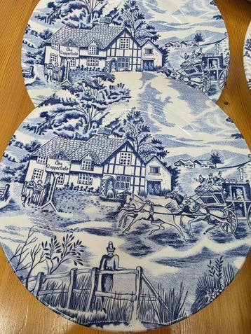 Keller et Guérin de Luneville - Eetservies voor 6 (19) -