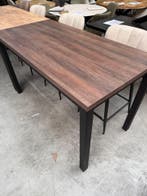 Duncan bartafel, kleur dark almond, Huis en Inrichting, Tafels | Eettafels, Nieuw, Overige materialen