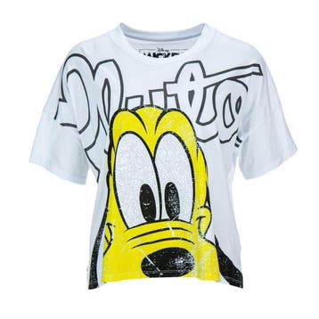 Frogbox • wit t-shirt Pluto • 36, Kleding | Dames, Princess goes Hollywood, Verzenden, Wit, Nieuw