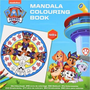 Mandala Kleurboek Paw Patrol - Kleuren, Verzenden, Nieuw
