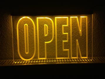 OPEN neon bord lamp LED verlichting reclame lichtbak #10 *GE, Verzenden, Nieuw