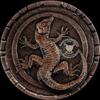 Kameroen. 2000 Francs 2025 The Basilisk - Glow in dark 2 oz