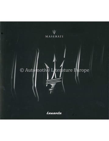 2019 MASERATI LEVANTE BROCHURE NEDERLANDS